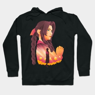 Aerith's flower Hoodie